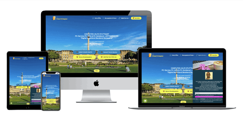 Immobilien Website Stuttgart – Webdesign Redesign SEO Landingpage responsiv