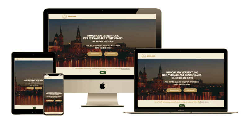Immobilienmakler Website Stuttgart – Beratung Webdesign Redesign Mobiloptimierung SEO